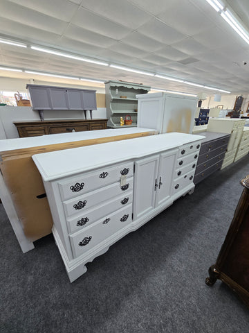 American Drew white dresser