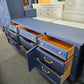 Thomasville navy blue Regency dresser