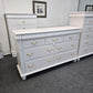 Beautiful pale pink 10 drawers dresser