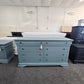 Colezione Europa blue 8 drawers dresser