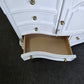 Super cute white girlie dresser