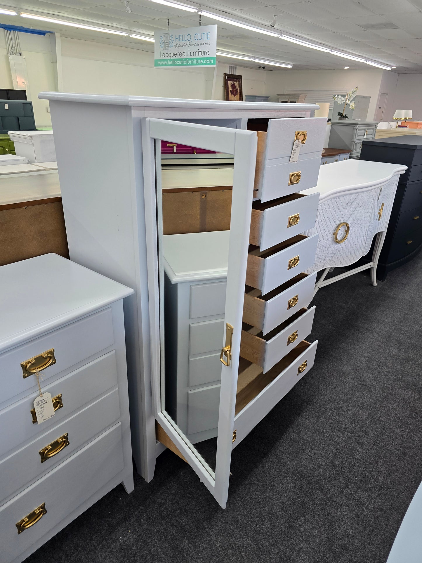 Universal light blue chest/armoire