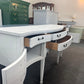 Solid wood white Distressed buffett