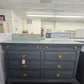 Pulaski dark green dresser