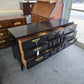 Lacquered mid century black  dresser