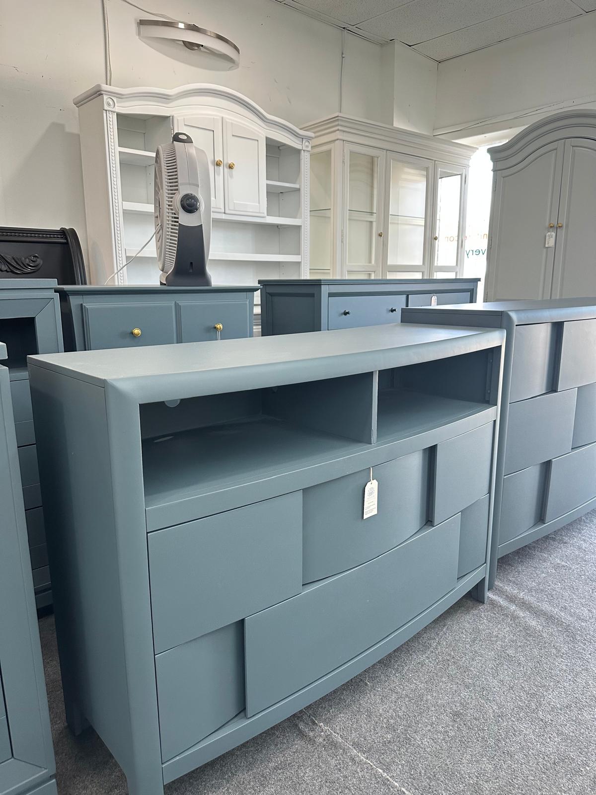 Dark blue layered dresser/stand