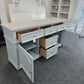 5 drawers / 2 doors gray dresser