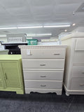 4 drawers cream chest