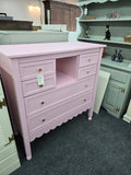 Pink cute dresser