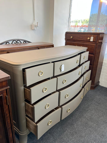 Gorgeous 12 drawers brown dresser