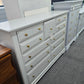 Bassett gray dresser