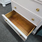 Pulaski pale pink chest of drawers