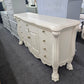 Gorgeous cream solid wood dresser