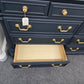 9 drawers inkwell dresser