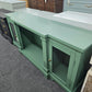Green long tv stand