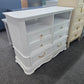 Cute white 5 drawers dresser/stand