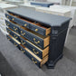 9 drawers inkwell dresser