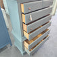 Kincaid solid wood lacquered green chest