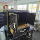 Black Distressed nightstand
