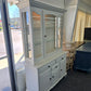 Off white China cabinet
