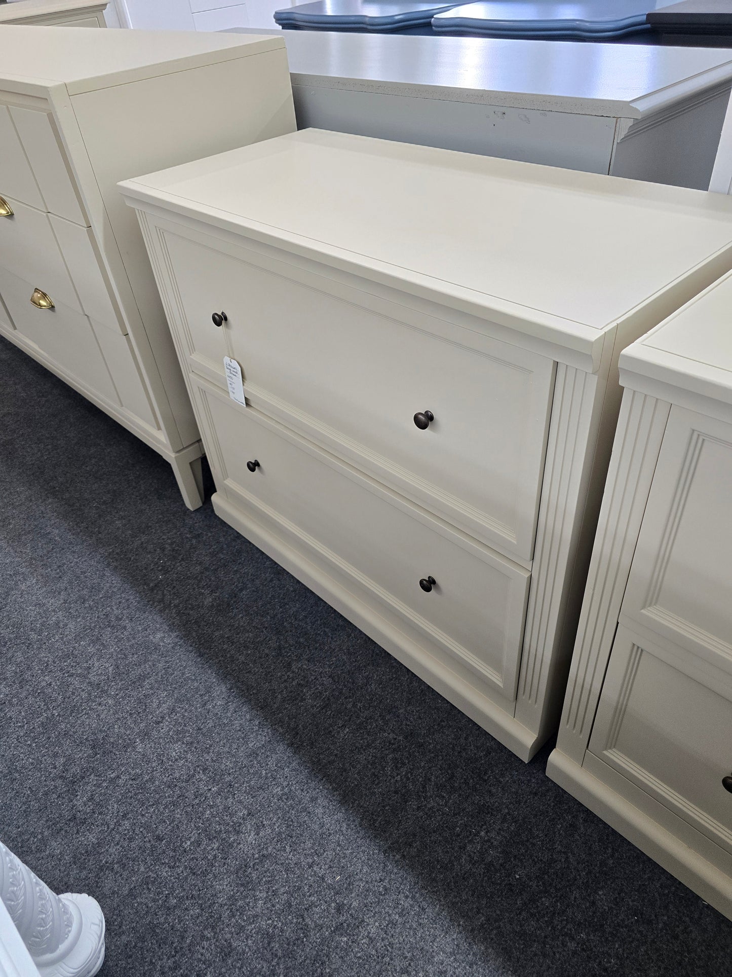 Modern beige small dresser