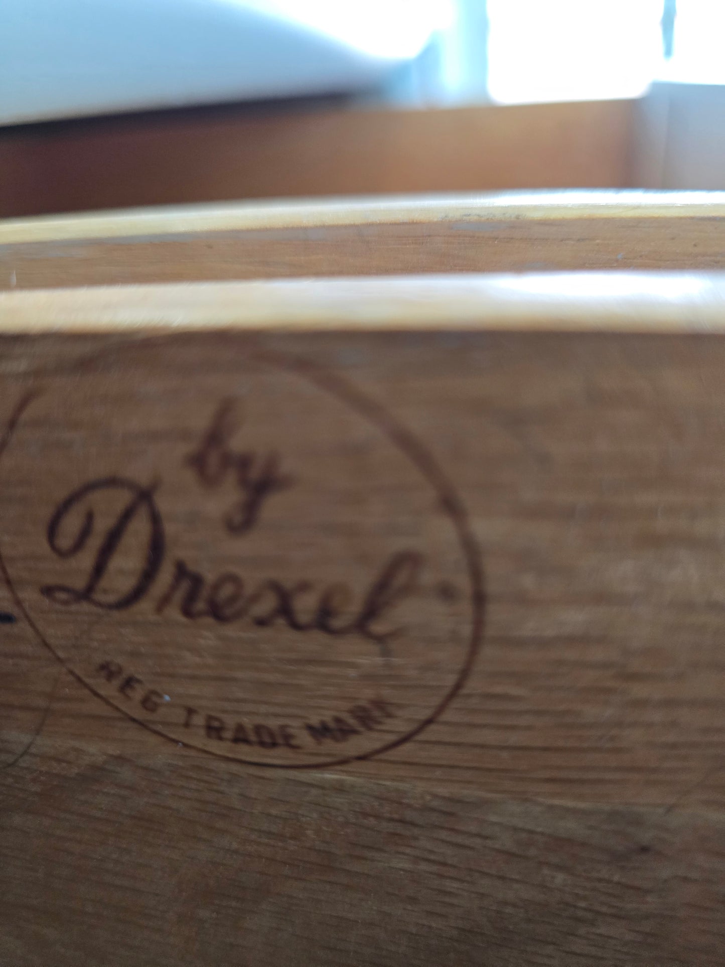 MCM drexel blue dresser