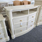 Gorgeous off white dresser / stand