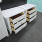 Kathy Ireland white pair of nightstands