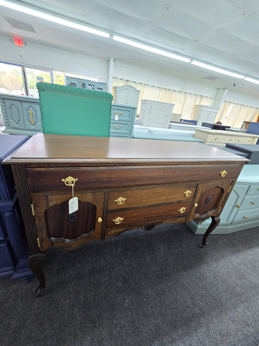 Solid wood antique buffett