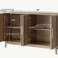 Modern walnut sideboard- new