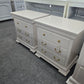 Pennsylvania House pale pink pair of nightstands