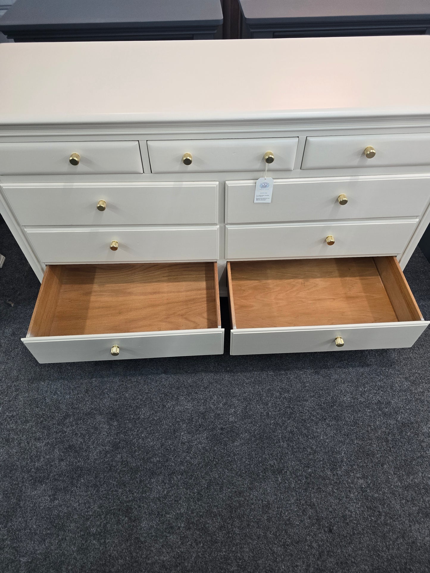 Solid wood Link Taylor cream dresser