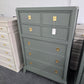 Broyhill gorgeous green chest of drawers