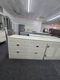 Ethan allen creamy dresser