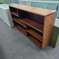 Mid century modern solid wood bookshelf