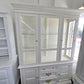 Stanley off white china cabinet