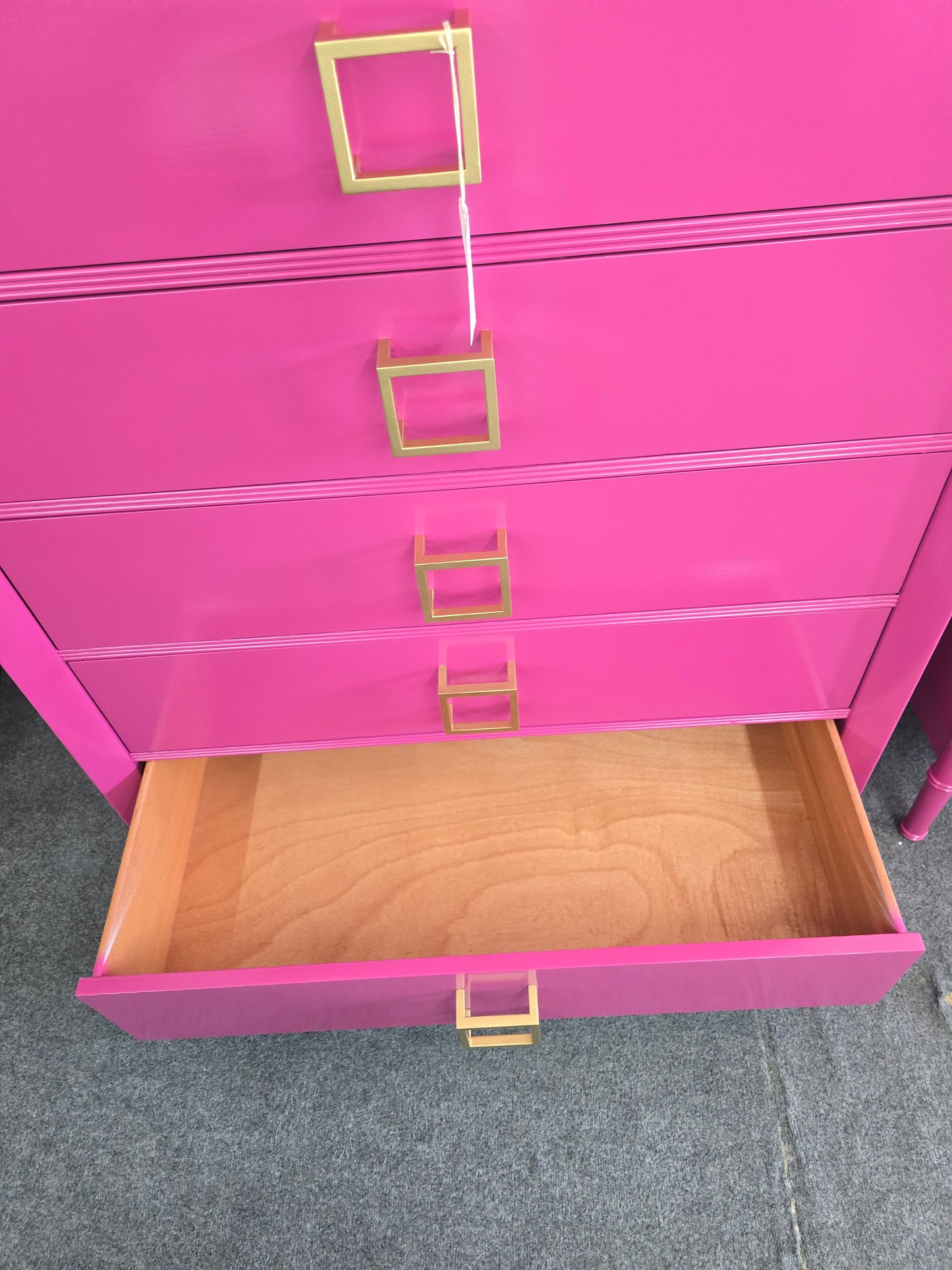 Hot pink gorgeous Michael Weiss tall chest