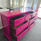 Pink lacquered gorgeous dresser