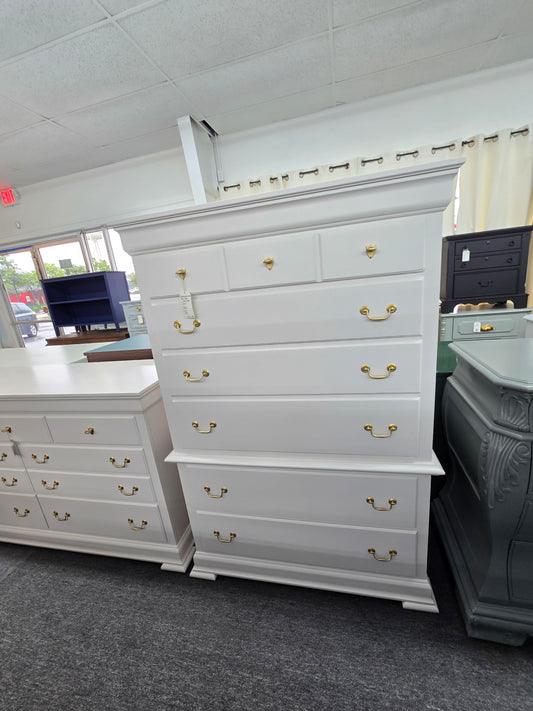 Pennsylvania House pale pink tall chest