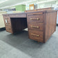 Solid wood MCM desk