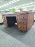 Solid wood MCM desk