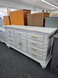 White Distressed dresser