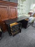 Vintage black dresser