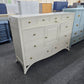 American signature off white dresser