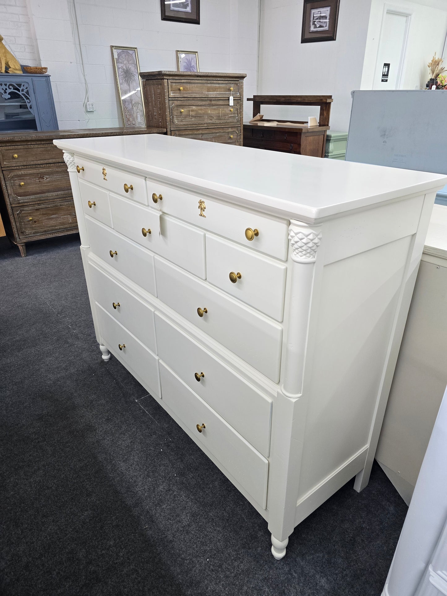 Tommy Bahama lacquered dresser