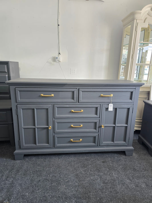 Lane dark gray dresser