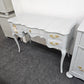 Solid wood french provincial blue Lacquered vanity