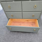 American Signature pewter green chest