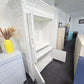 Gorgeous bamboo lacquered alabaster armoire