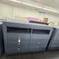 6 drawers blue gray dresser stand